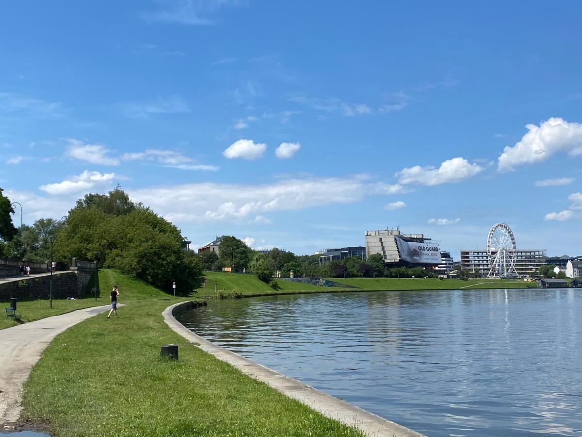Appartamento Apartament Delux Przy Wisle Cracovia Esterno foto